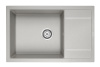 Кухонная мойка Paulmark FLUGEN 60 PM317850-GR 80х50 цвет серый